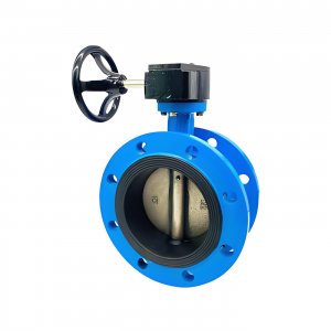 DN125，DN150法蘭式蝸輪蝸桿蝶閥1.6Mpa