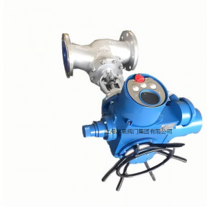 電動(dòng)截止閥J941H-64  DN150（耐磨、耐高溫、